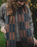 Small Scarf Garden – Hazelnut & Ink Knitwear Hilary Grant