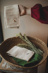 Pansy Linen Napkins Set of 4 Homeware Lappliq