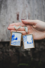 Watercolour Cabin in the Woods Hanging Decoration Seasonal / Occasion Anna Schmitt