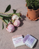 Peony & Sandalwood Soap Beauty & Wellness Half of Nine