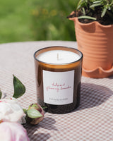Tulip & Flowering Branches Candle Homeware Plum & Ashby