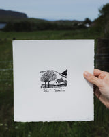 A Walk Across The Croft Print Collection Artwork Eve Tong