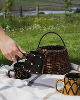 Dotted Brown  Mug