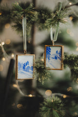 Watercolour Cabin in the Woods Hanging Decoration Seasonal / Occasion Anna Schmitt