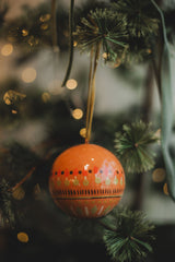 Yuletide Gold Christmas Baubles – Set of Three Homeware East End Press