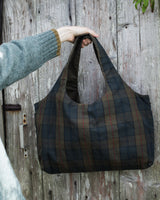 Tartan Dry Wax Shopper