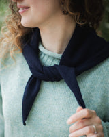 Dark Navy Neckerchief Knitwear Scarlet Knitwear