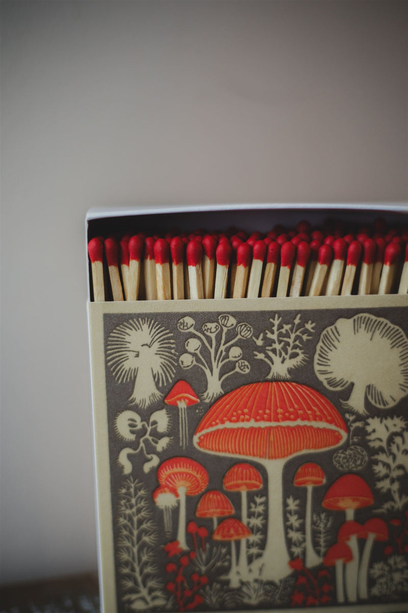 Mushroom Matchbox Homeware Archivist