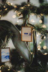 Watercolour Bothy in the Snow Hanging Decoration Seasonal / Occasion Anna Schmitt