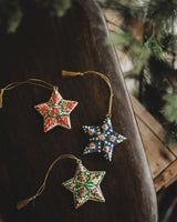 Handmade Papier Mache Star Decoration Homeware Madam Stoltz