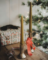 Tapered Dinner Candle - Olive Homeware Five Bees Yard
