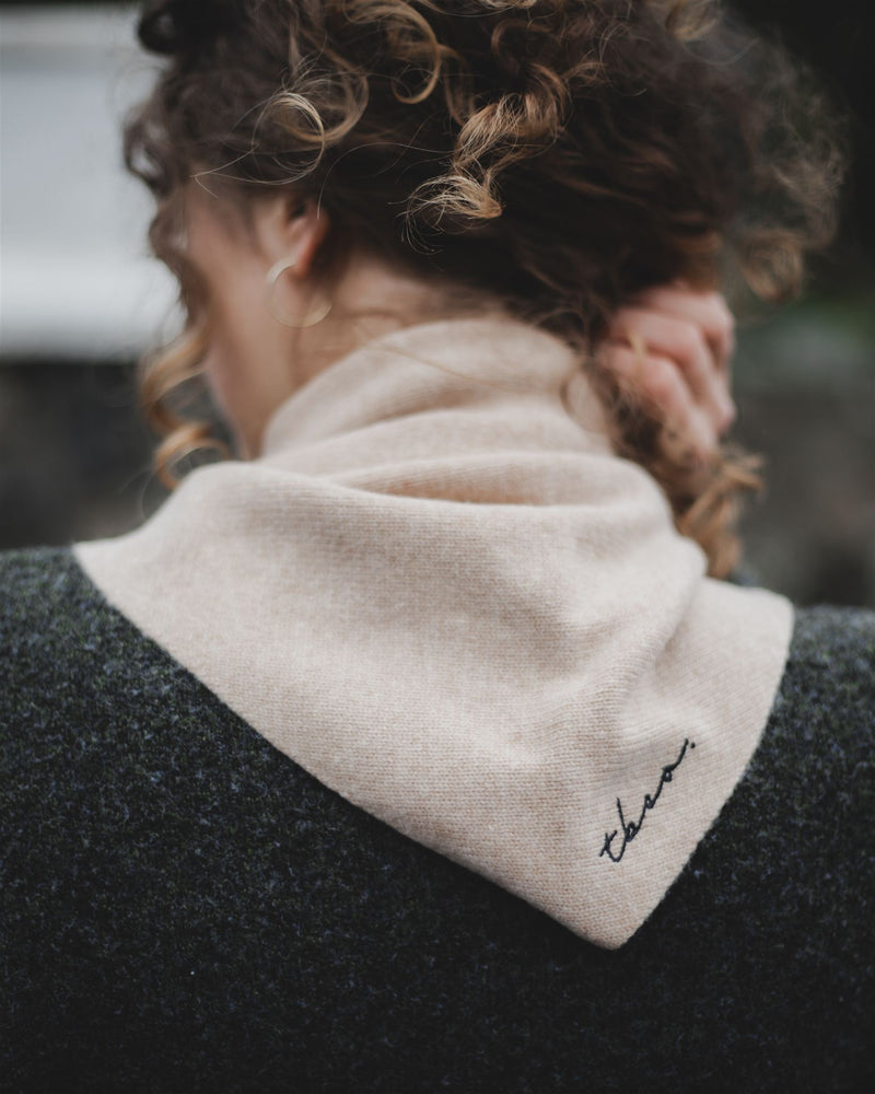 Merino Triangle Scarf – Sourdough Accessories The Tartan Blanket Co