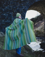 Shiel Woven Throw Green Homeware Donna Wilson