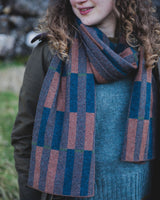 Scarf Garden Hazelnut & Ink Knitwear Hilary Grant