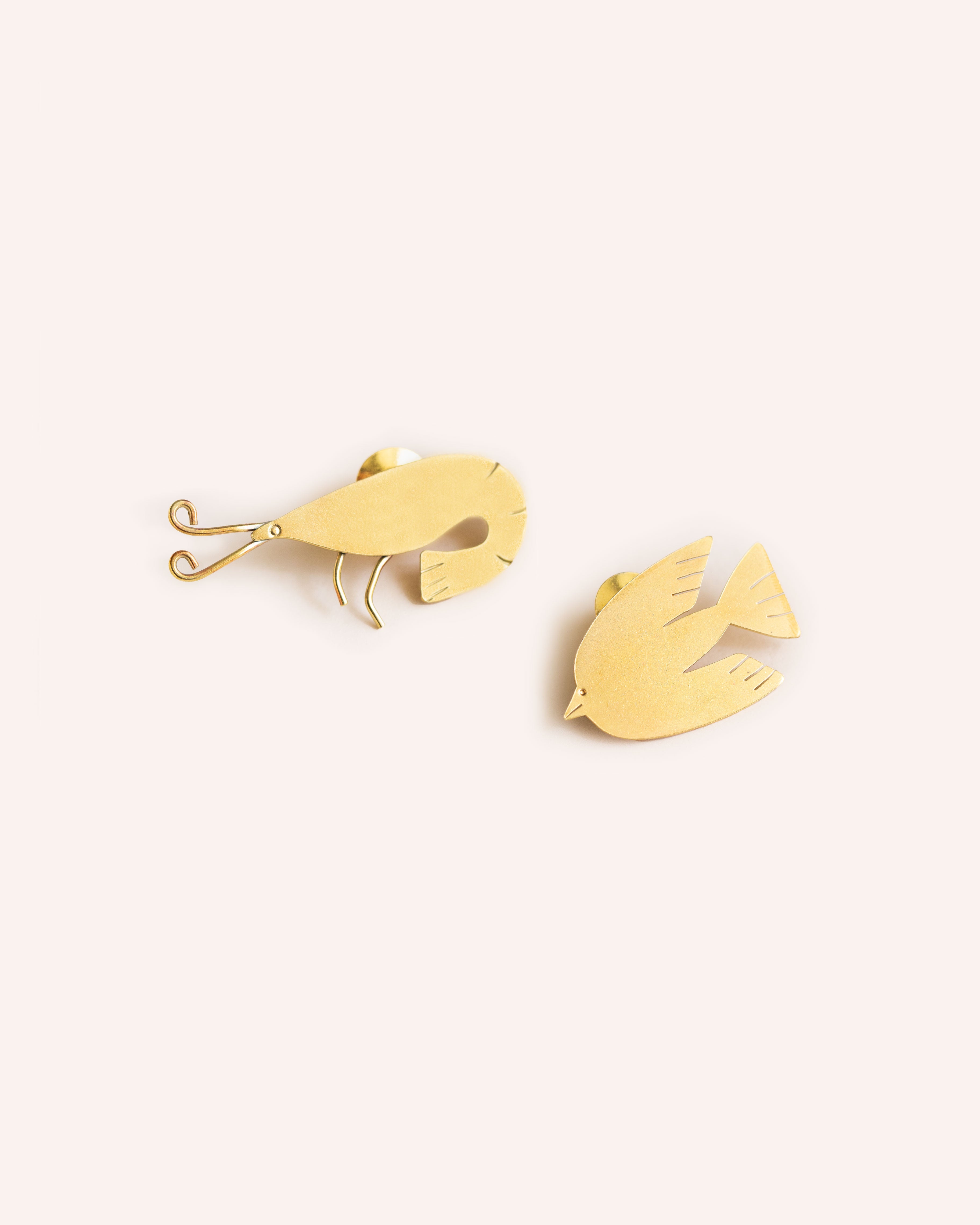 Bird and Prawn Pin's – Òr