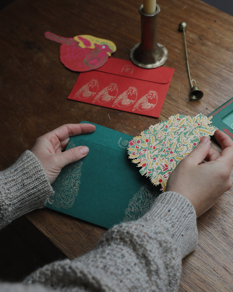 Christmas Card Pack Set of 5 Cards East End Press