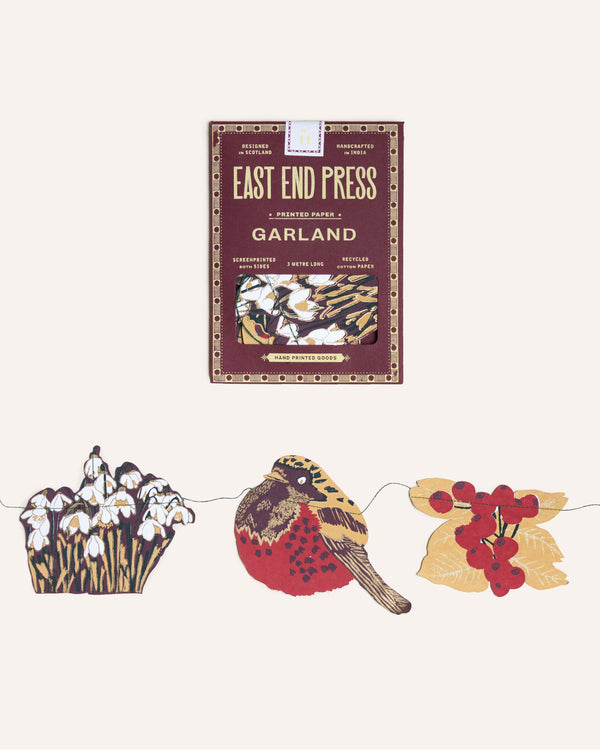 Hedgerow Sewn Garland Seasonal / Occasion East End Press