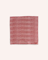 Tatami Small Silk Scarf – Red Accessories Ellen Martin