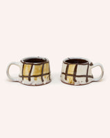 Check Espresso Mug – Yellow