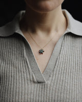 Hand Drawn Star Gold Necklace Smoke Black Sparkle Jewellery Pepper You