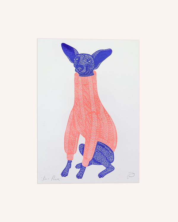 Knit Picker Print Artwork Strangford