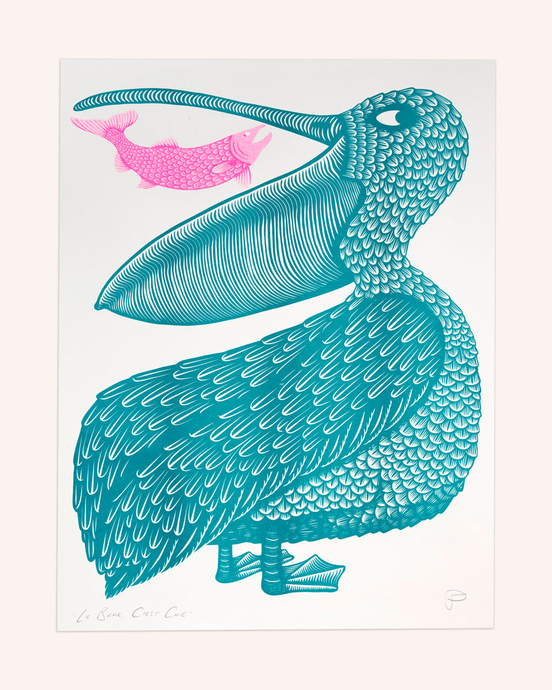 Le Beak, C'est Chic Print Artwork Strangford