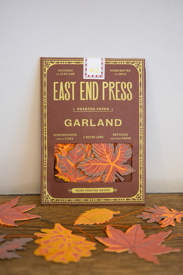 Autumn Leaves Garland Seasonal / Occasion East End Press