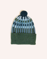 Pom Hat Harbour – Pine & North Sea Knitwear Hilary Grant