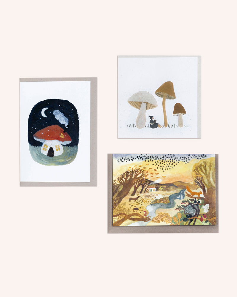 Cosy Autumn Cards Cards Gemma Koomen