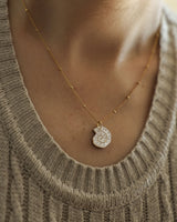 Shell Hoop Necklace