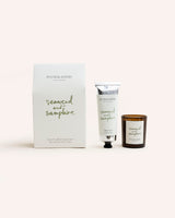 Seaweed & Samphire Votive Hand Cream Duo Gift Set Pack Beauty & Wellness Plum & Ashby