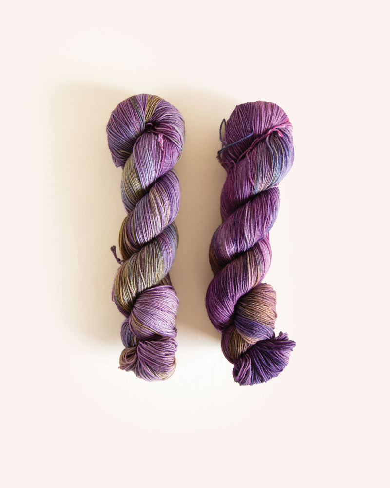 Hand Dyed Yarn - Wild Mountain Thyme 100g Accessories Hebridean Fibre Company   