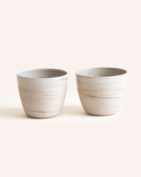 Light Marble Cup Homeware Emporium Julium   