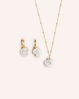 Shell Hoop Necklace
