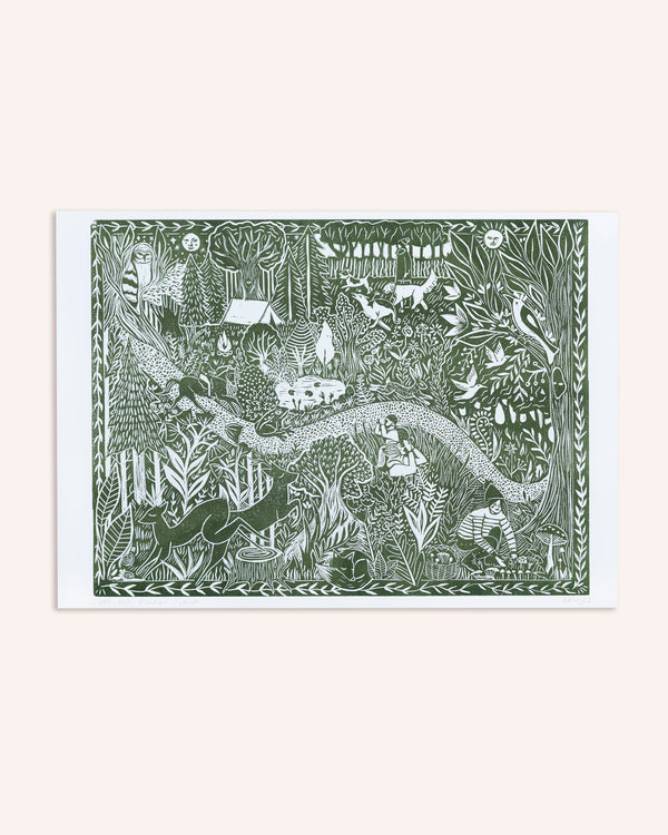 Off the Beaten Track Riso Print
