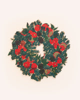 Wooden Foliage Wreath Homeware East End Press   