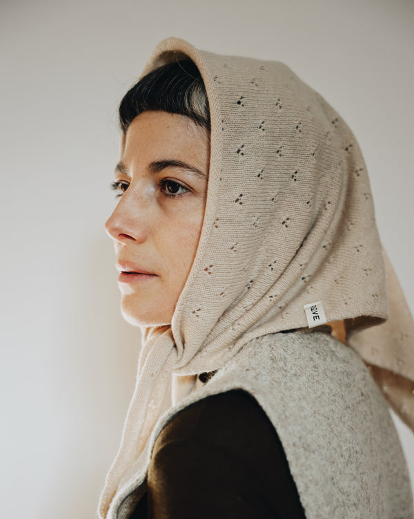 Pointelle Neckerchief – Seashell