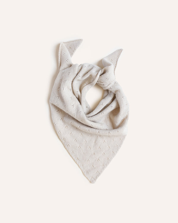 Pointelle Neckerchief – Seashell Knitwear Rove Knitwear