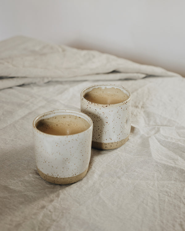 White Thumb Cup Homeware Naomi Grace Ceramics