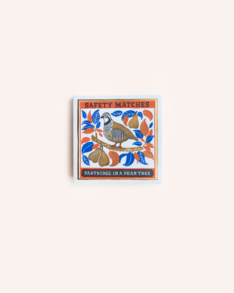 Partridge in a Pear Tree Matchbox Homeware Archivist