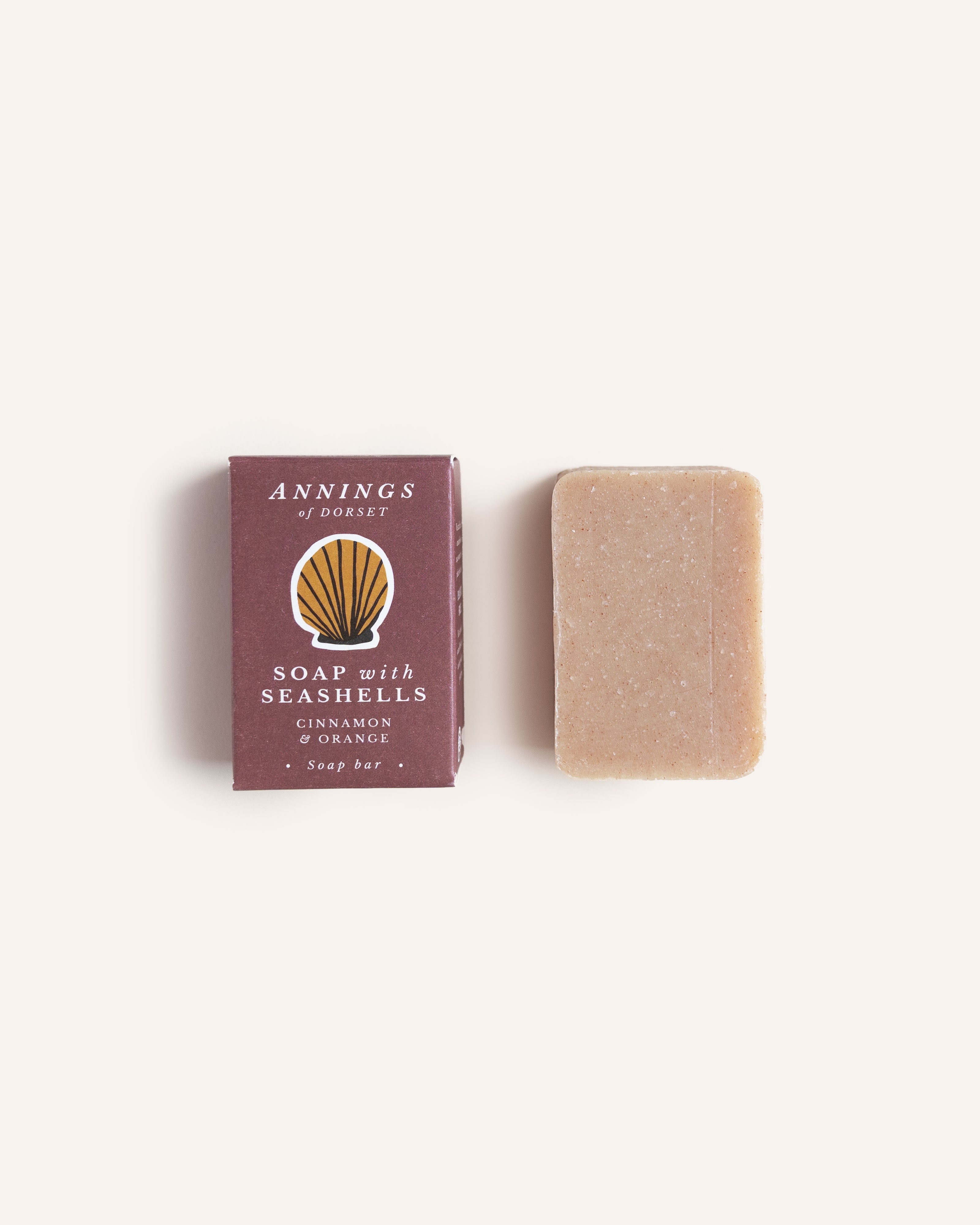 Seashell Soap – Cinnamon & Orange – Òr