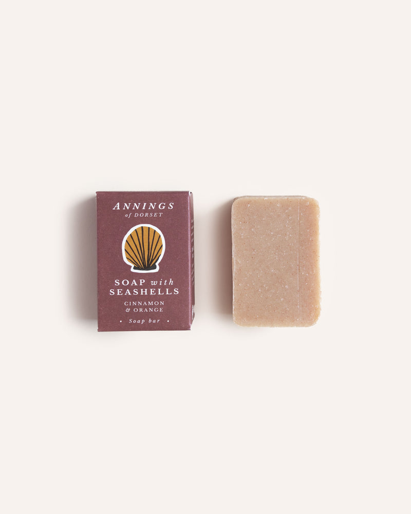 Seashell Soap – Cinnamon & Orange Homeware Annings of Dorset