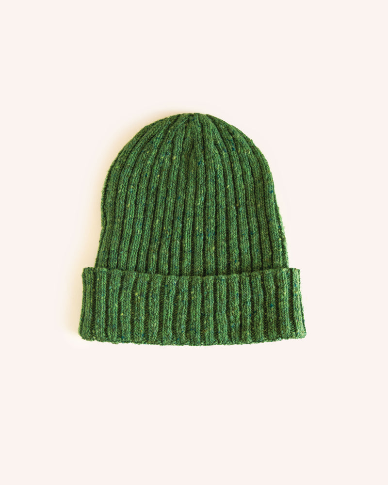 Donegal Beanie - Leaf Green Knitwear Rove Knitwear   