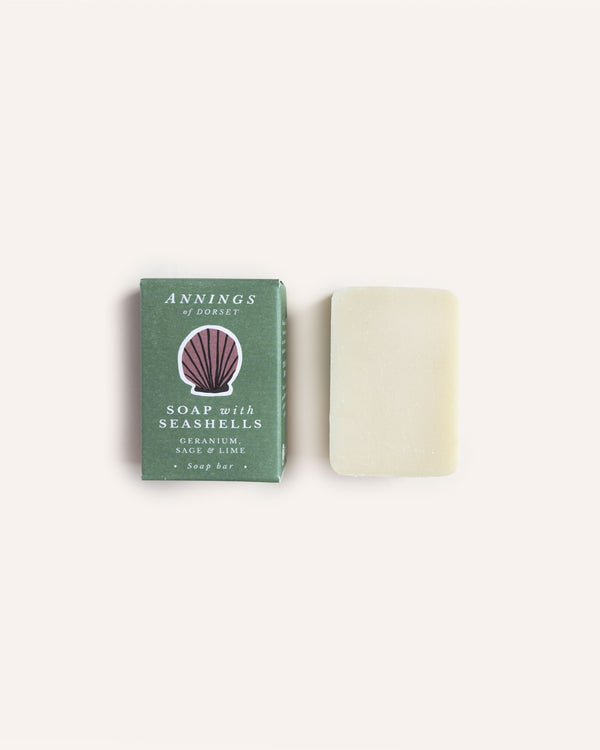 Seashell Soap – Geranium, Sage & Lime Homeware Annings of Dorset