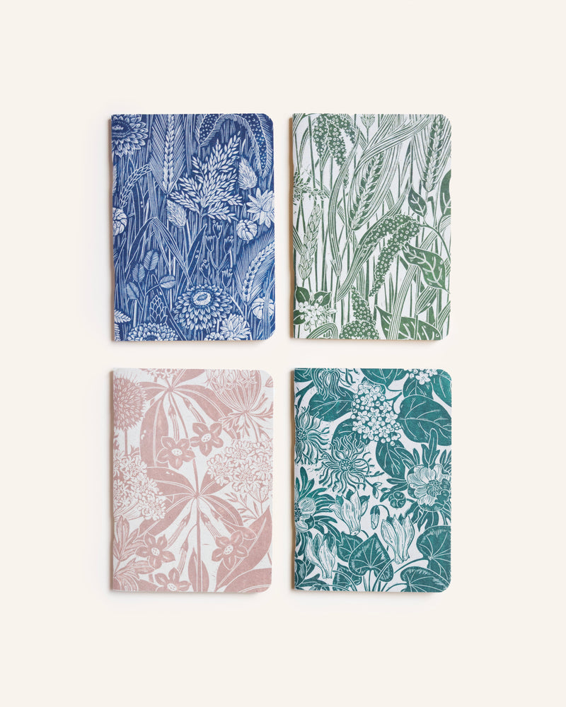 Foraging Notebooks – Set of 4 Stationery Isla Middleton Design Limited