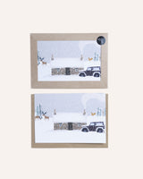 Bothy in the Snow Christmas Cards Set of 8