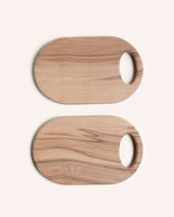 Scottish Flamed Beech Cutting Board Homeware WoodCraft by Eòghainn