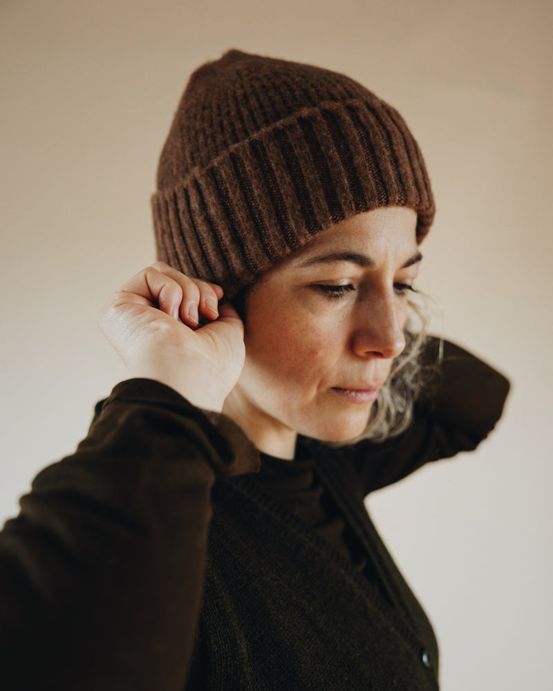 Catkin Hat – Hazelnut Knitwear Hilary Grant