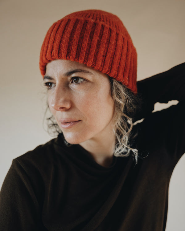 Catkin Hat – Rust Knitwear Hilary Grant
