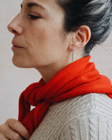 Neckerchief - Poppy Red Knitwear Scarlet Knitwear